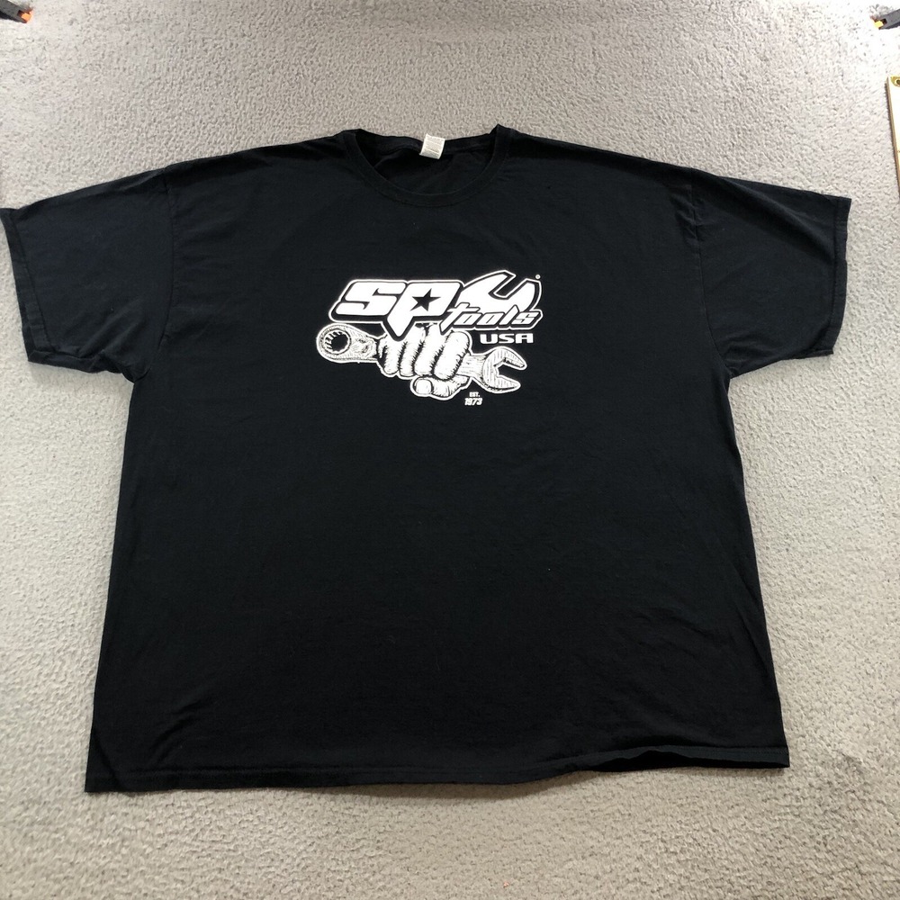 Sp Tools T Shirt Men's 3XL Black Snap On Style Matco